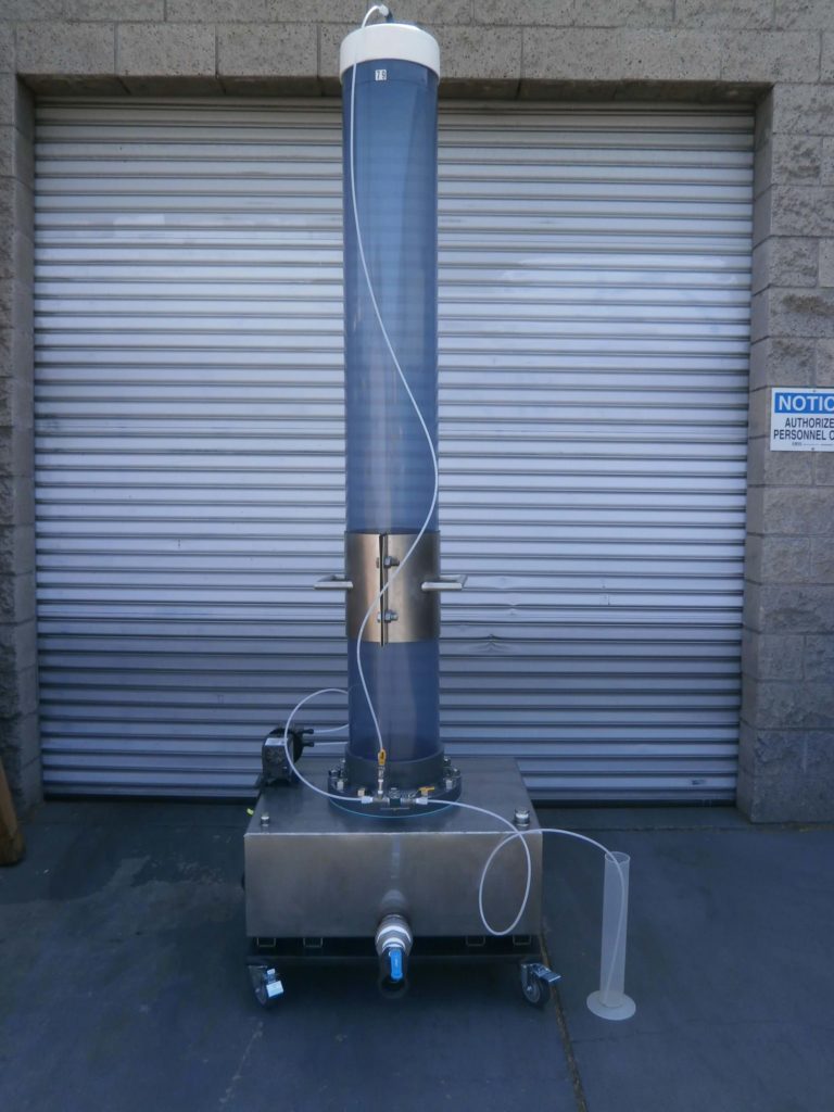 Laboratory Leach Column