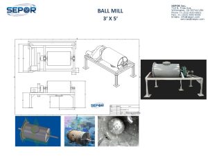 Ball Mill 3'x5'