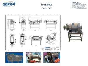 Ball Mill 16'x32'